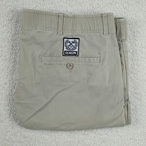 Dixxon Chino Shorts Mens 40 Tan D-Flexx Stretch Cotton Blend Casual